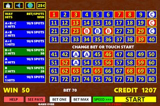 369 Super Way Keno - Screenshot 2