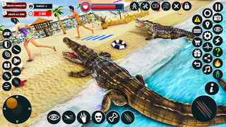 Animal Crocodile Attack Game - Screenshot 2