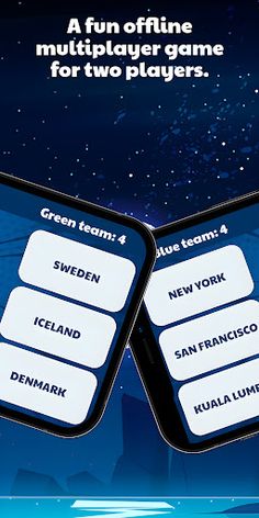 Games for two players: GeoQuiz - Screenshot 3