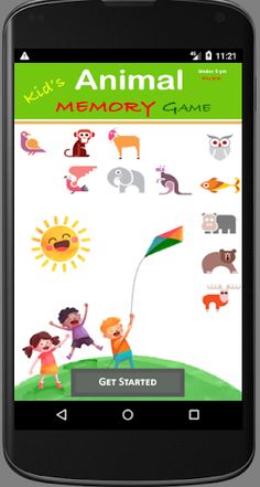 Kid's Animal Memory Game - Screenshot 1