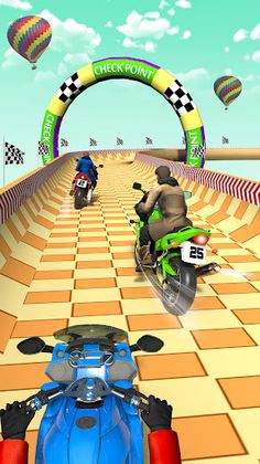 Bike Games 3D: Racing Games - Screenshot 1