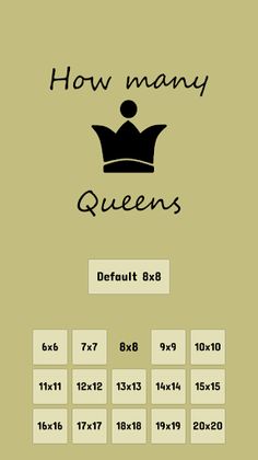 How Many Queens - Screenshot 1