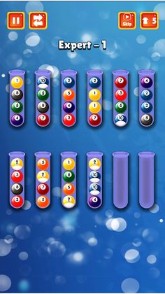 Billiard Ball Sort Puzzle - Screenshot 2