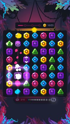 Jewels FRVR - Gems Blast & Dia - Screenshot 1