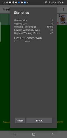 FreeCell Classic - Screenshot 1