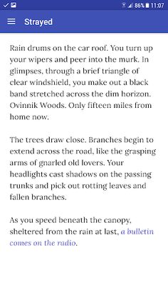 Strayed - Screenshot 1