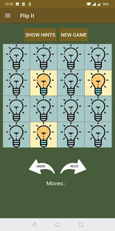 Bulbicker Light Up puzzle game - Screenshot 1