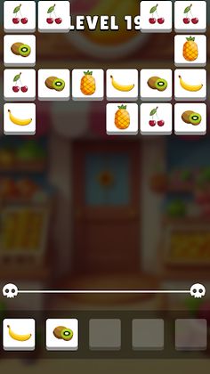 Cute Fruit Mania Match 3 Game - Screenshot 1