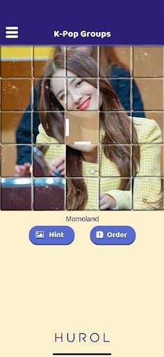 K-Pop Sliding Puzzle - Screenshot 4