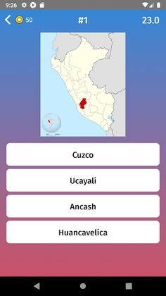 Peru: Regions & Provinces Map  - Screenshot 3