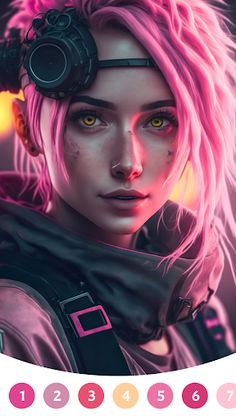 Portrait Paint by Number - Screenshot 1