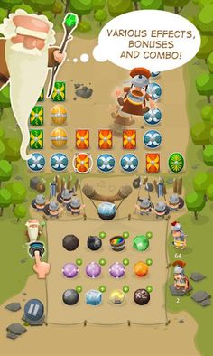 GALLIA Rise of Clans - Match 3 - Screenshot 4