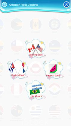 Coloring American Flag - Screenshot 3