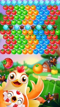 Chicken pop - Fruit bubble - Screenshot 4