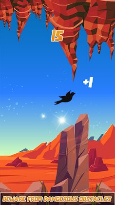 Color Bird Flying Games - Screenshot 1