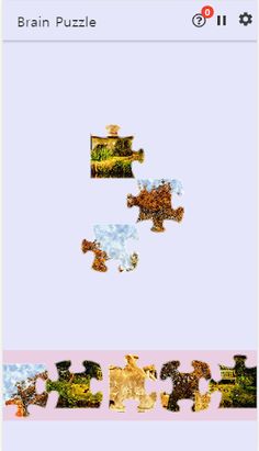 Brain JigSaw - Screenshot 2