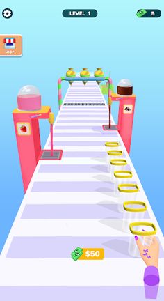 Ice Cream Stack Runner Games - Screenshot 2