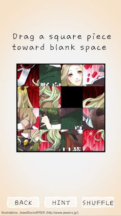 Anime Slide Puzzle - Screenshot 3