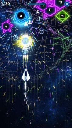 Neon War - Geometry Shooter - Screenshot 1