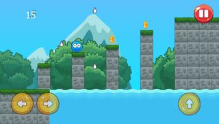 Blue and Pink Ball Lovers - Screenshot 2