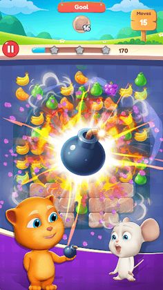 Pet Blast - Fruit Mania - Screenshot 3