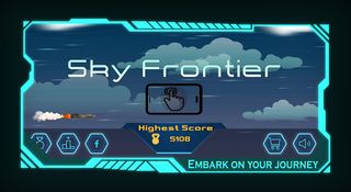 Sky Frontier : Space Ship Game - Screenshot 1