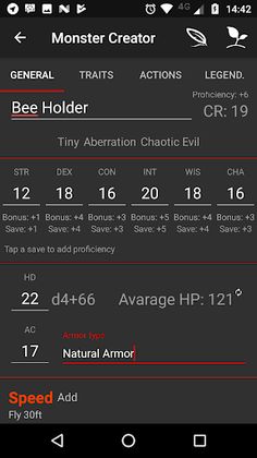 Monsters & Generators for D&D - Screenshot 4