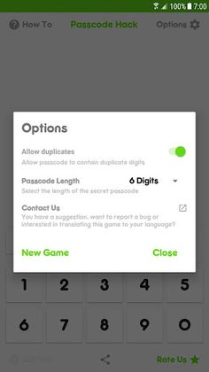 Passcode Hack - Crack the code - Screenshot 4