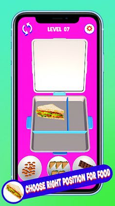 Fill Lunchbox Happy Meal Ready - Screenshot 1