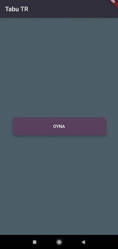 Tabu TR - Screenshot 1