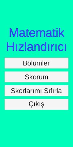 Dört İşlem Matematik - Screenshot 1