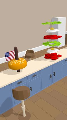 Burger Flip 3D - Screenshot 1