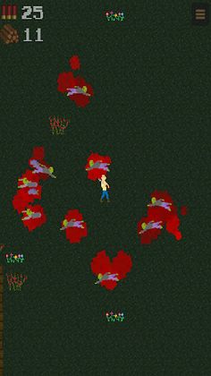 Man vs Zombies: pixel shooter - Screenshot 1