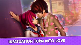 High School Life Anime Girl 3D - Screenshot 1