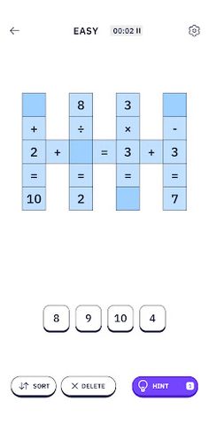 Playmath: Numbers logic puzzle - Screenshot 3