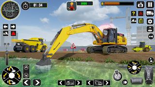 Excavator Construction Game - Screenshot 1