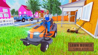 Lawn Mower Mowing Simulator - Screenshot 1