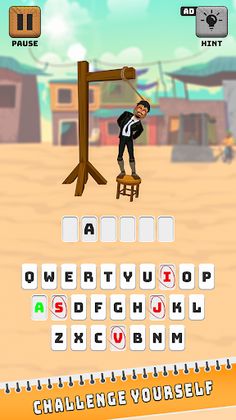 Hangman Words Puzzle - Screenshot 2