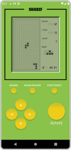 Tetris Game - Screenshot 4
