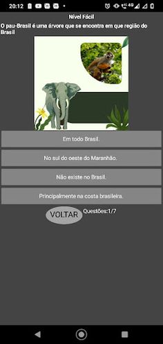 QUIZ FAUNA E FLORA - Screenshot 2