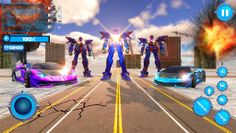 Robot War Drone Robo Transform - Screenshot 3