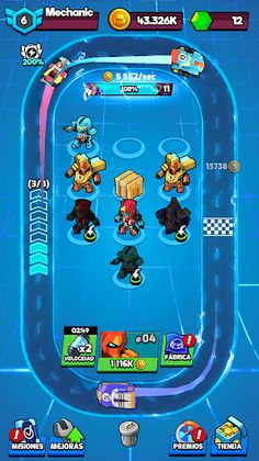 Merge Plane Robots Idle Empire - Screenshot 4