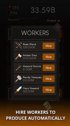 Idle Blacksmith Tycoon - Idle - Screenshot 3