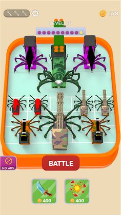 Monster Train Merge Battle 3D - Screenshot 3