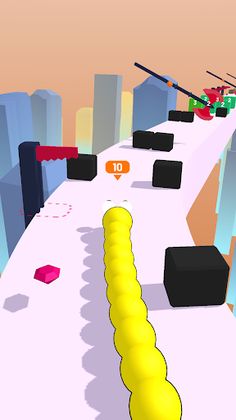 Snake Master - Worm Runner 3D - Screenshot 2