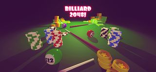 Billiard 2048: Pushing Master - Screenshot 1