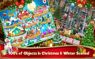 Hidden Object Christmas Puzzle - Screenshot 3