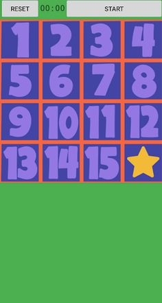 15Puzzle Speedrun - Screenshot 1