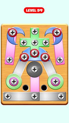 Screw Pin Nuts & Bolts Puzzle - Screenshot 3