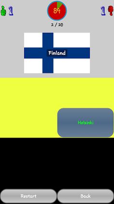 Capitals - Geography Quiz - Screenshot 4